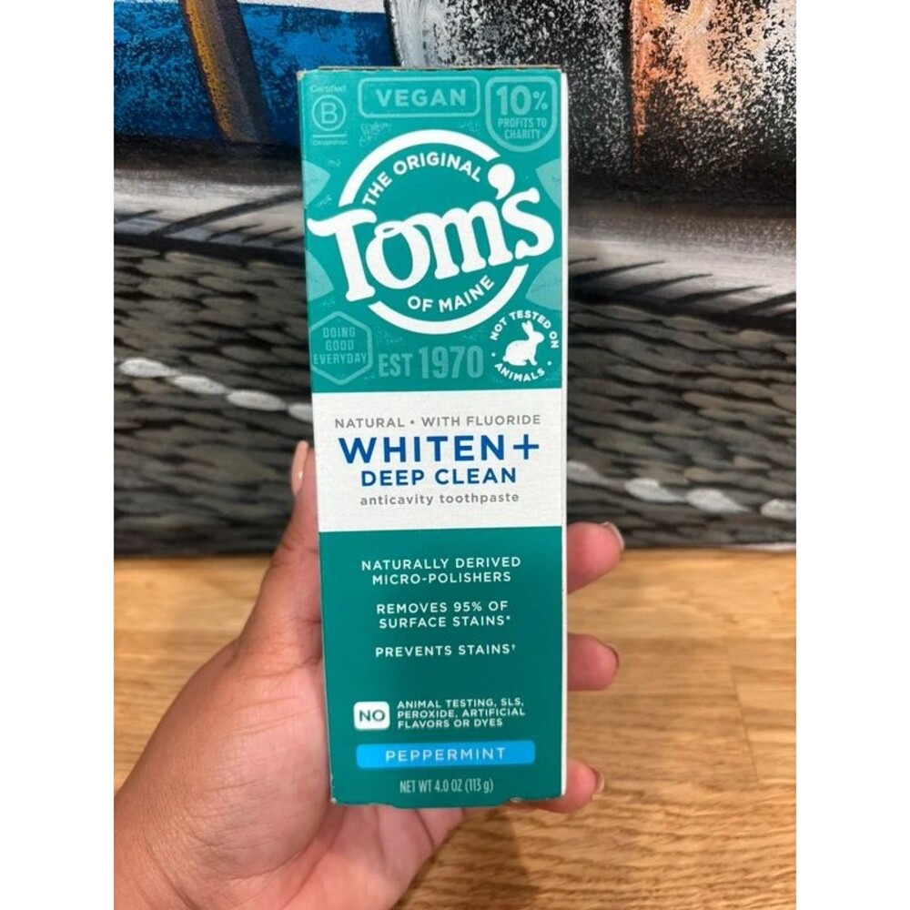 Tom’s Whiten+Deep Clean Anticavity Toothpaste